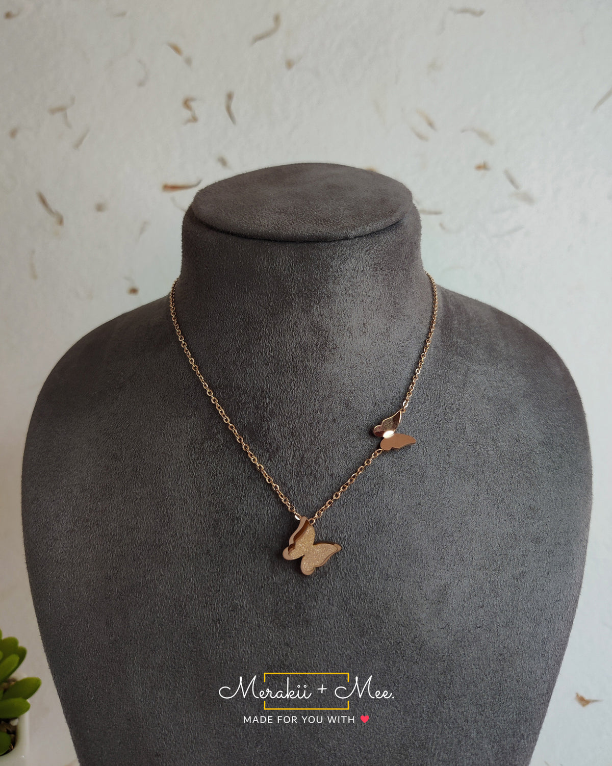 Butterfly Frost Necklace