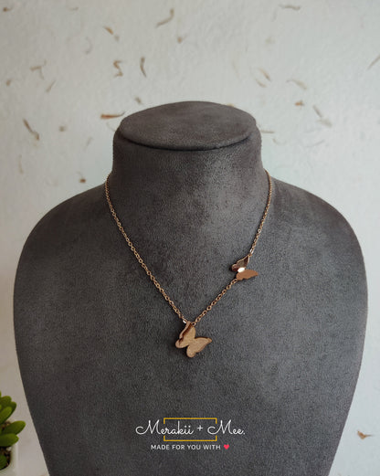Butterfly Frost Necklace