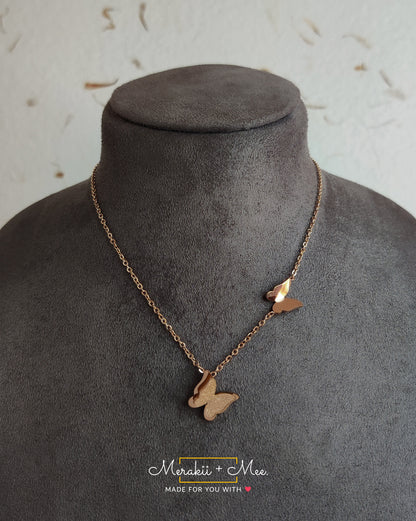 Butterfly Frost Necklace