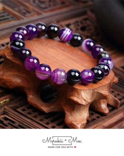 Amethyst Crystal Bracelet