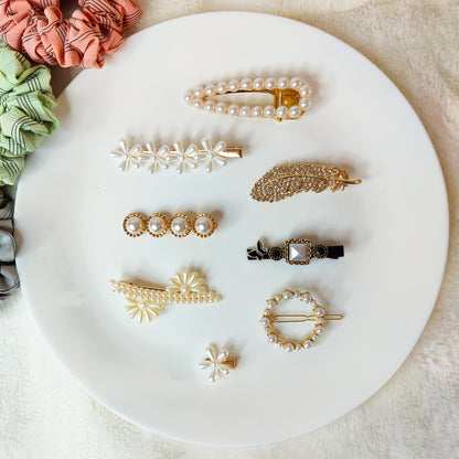Korean Pop Style - Pack of 8 Korean style hair pins