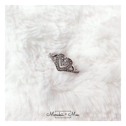 Heart Diamond Ring